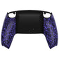 eXtremeRate Replacement Back Housing Bottom Shell for PS5 Controller BDM-010/020/030/040/050/060 - Textured Purple