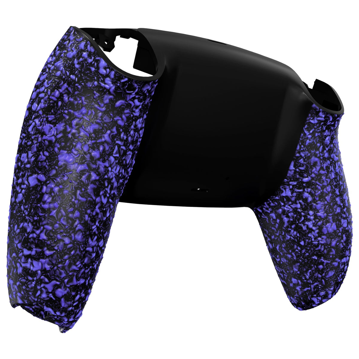 eXtremeRate Replacement Back Housing Bottom Shell for PS5 Controller BDM-010/020/030/040/050/060 - Textured Purple