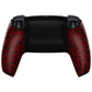 eXtremeRate Replacement Back Housing Bottom Shell for PS5 Controller BDM-010/020/030/040/050/060 - Textured Red