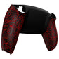 eXtremeRate Replacement Back Housing Bottom Shell for PS5 Controller BDM-010/020/030/040/050/060 - Textured Red