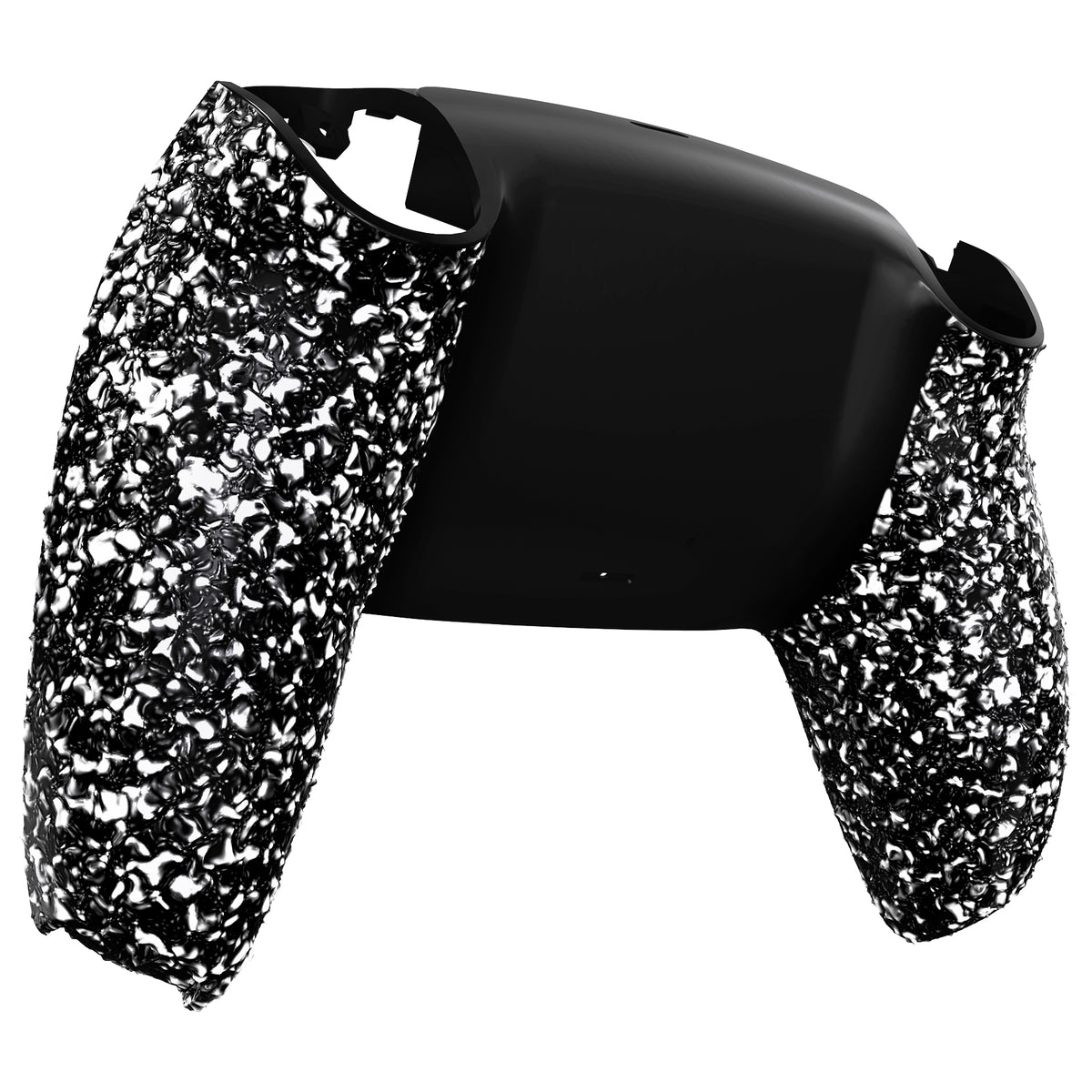 eXtremeRate Replacement Back Housing Bottom Shell for PS5 Controller BDM-010/020/030/040/050/060 - Textured White