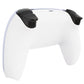 eXtremeRate Replacement Back Housing Bottom Shell for PS5 Controller BDM-010/020/030/040/050/060 - White
