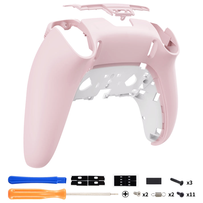 eXtremeRate Black Custom Back Housing Bottom Shell Compatible with ps5 ...