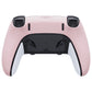 eXtremeRate Replacement Back Housing Bottom Shell Compatible with PS5 Edge Controller - Cherry Blossoms Pink