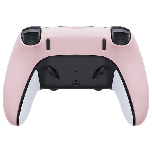 eXtremeRate Replacement Back Housing Bottom Shell Compatible with PS5 Edge Controller - Cherry Blossoms Pink