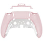 eXtremeRate Replacement Back Housing Bottom Shell Compatible with PS5 Edge Controller - Cherry Blossoms Pink