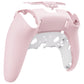 eXtremeRate Replacement Back Housing Bottom Shell Compatible with PS5 Edge Controller - Cherry Blossoms Pink