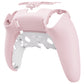 eXtremeRate Replacement Back Housing Bottom Shell Compatible with PS5 Edge Controller - Cherry Blossoms Pink