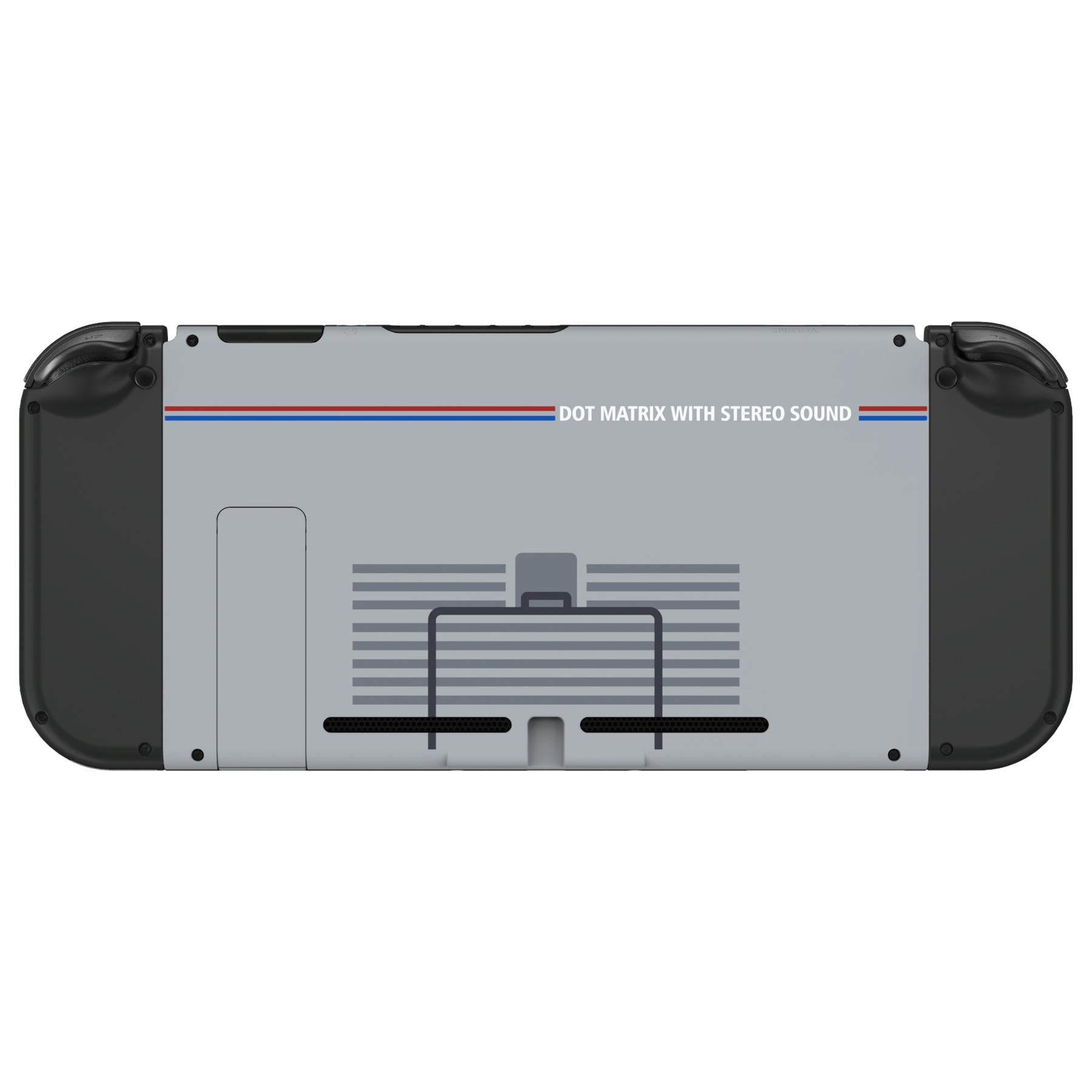 eXtremeRate Replacement Back Plate with Kickstand for Nintendo Switch Console - Classic 1989 GB DMG-01 eXtremeRate