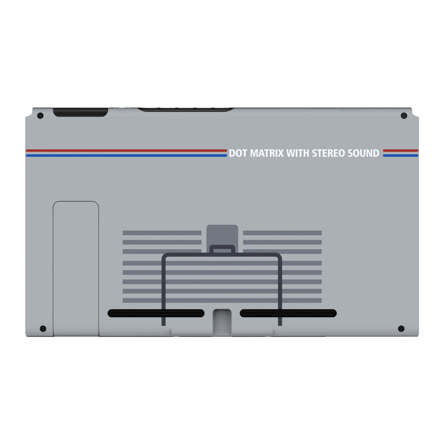 eXtremeRate Replacement Back Plate with Kickstand for Nintendo Switch Console - Classic 1989 GB DMG-01 eXtremeRate