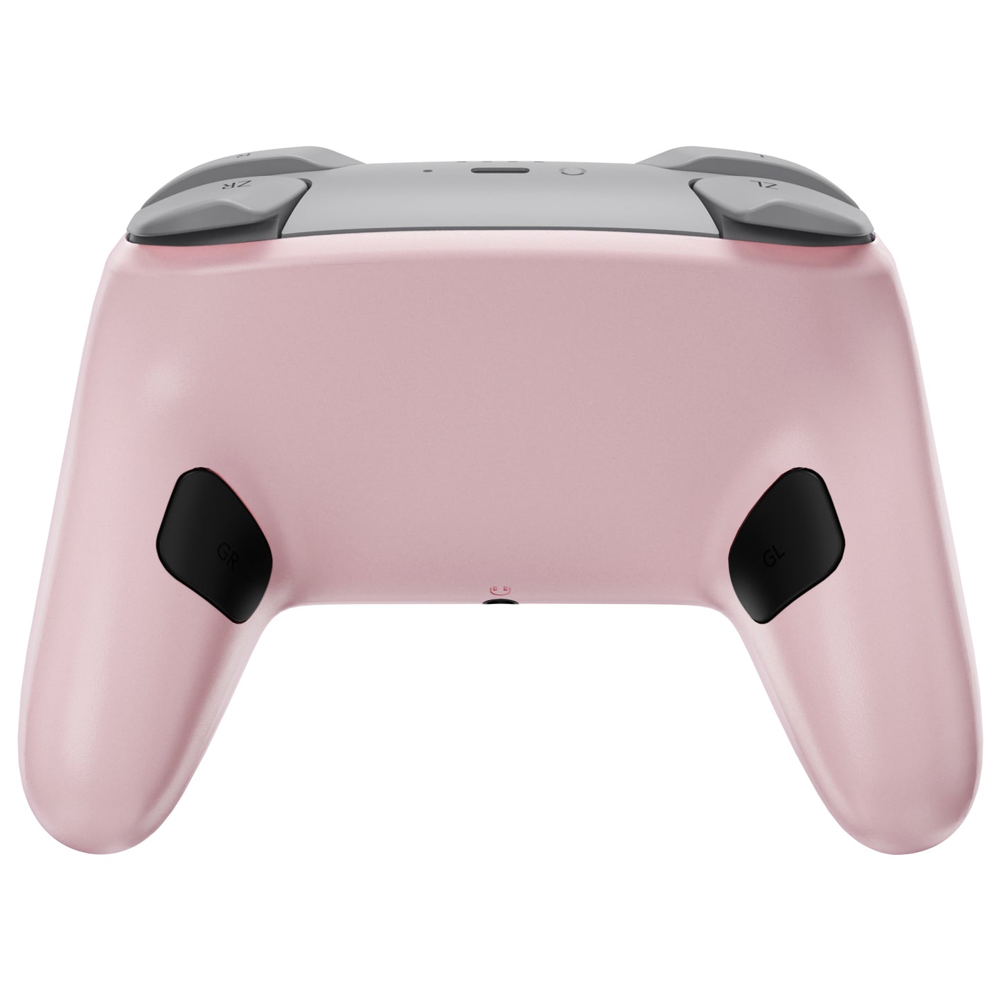 eXtremeRate Replacement Bottom Shell for Nintendo Switch 2 Pro Controller - Cherry Blossoms Pink