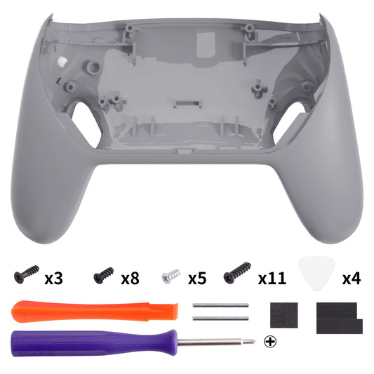 eXtremeRate Replacement Bottom Shell for Nintendo Switch 2 Pro Controller - New Hope Gray