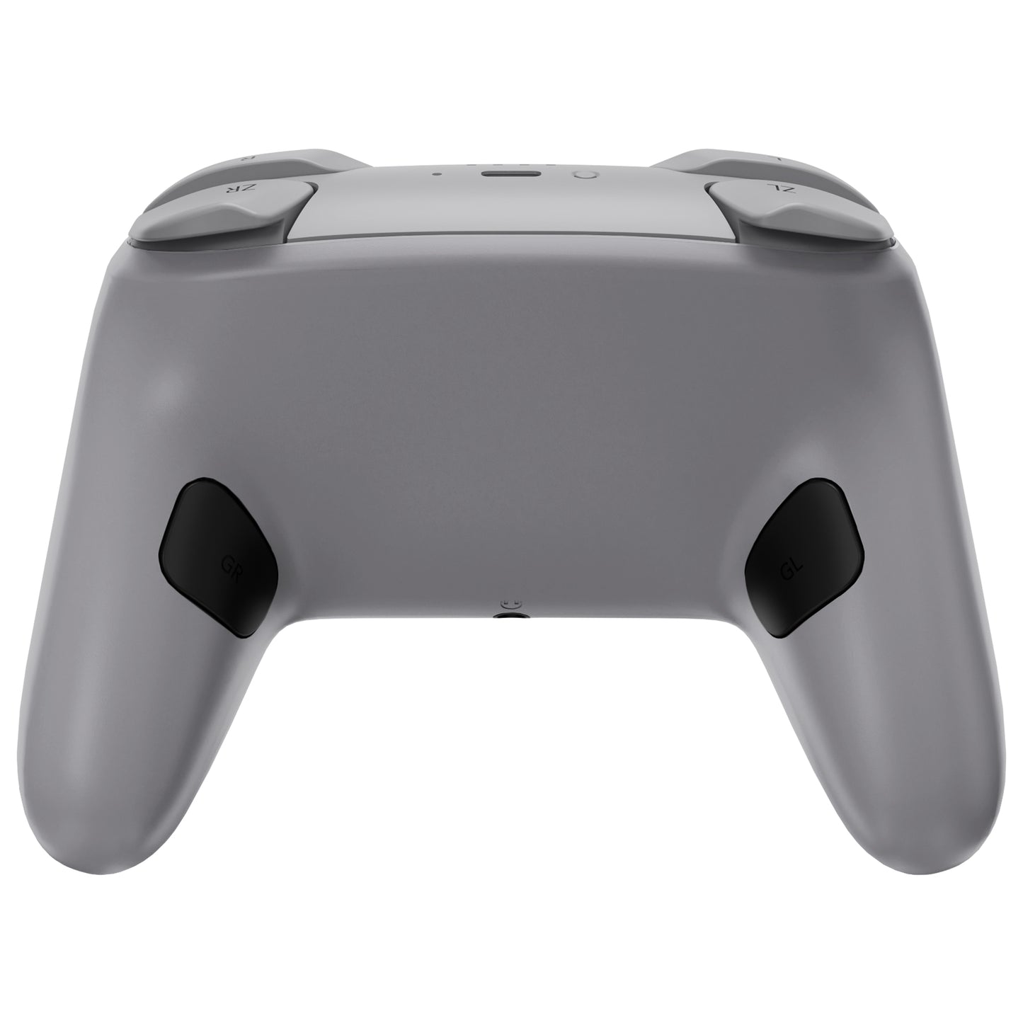 eXtremeRate Replacement Bottom Shell for Nintendo Switch 2 Pro Controller - New Hope Gray
