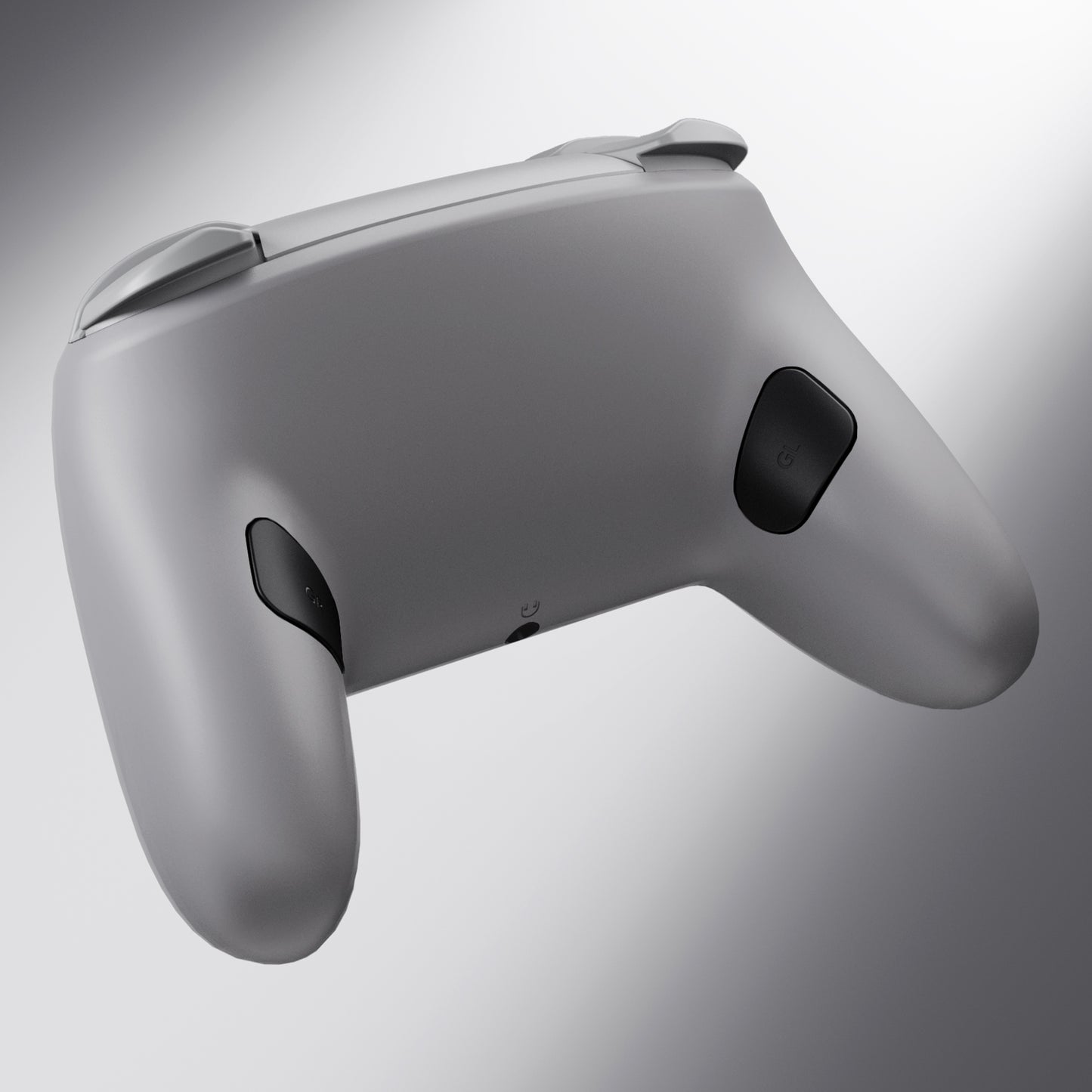 eXtremeRate Replacement Bottom Shell for Nintendo Switch 2 Pro Controller - New Hope Gray