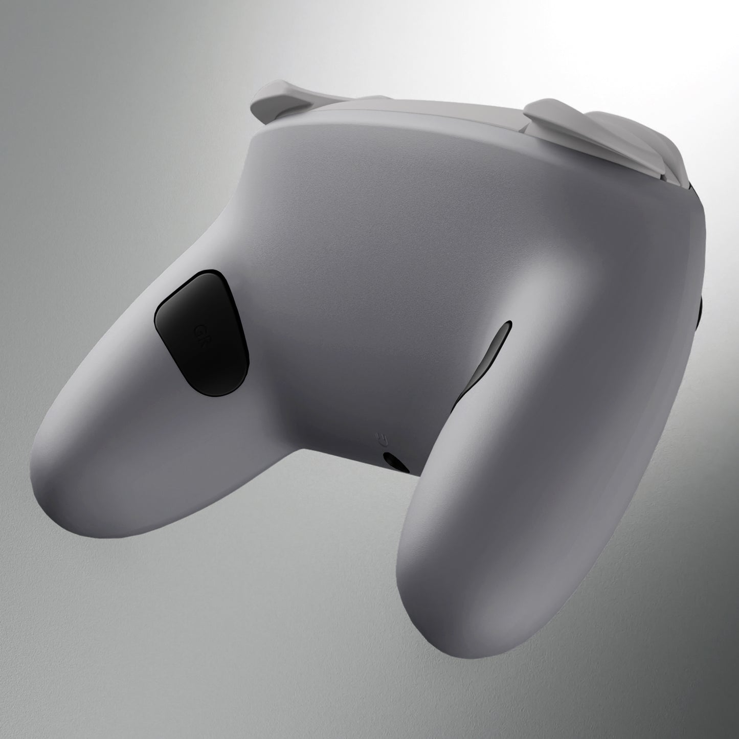 eXtremeRate Replacement Bottom Shell for Nintendo Switch 2 Pro Controller - New Hope Gray