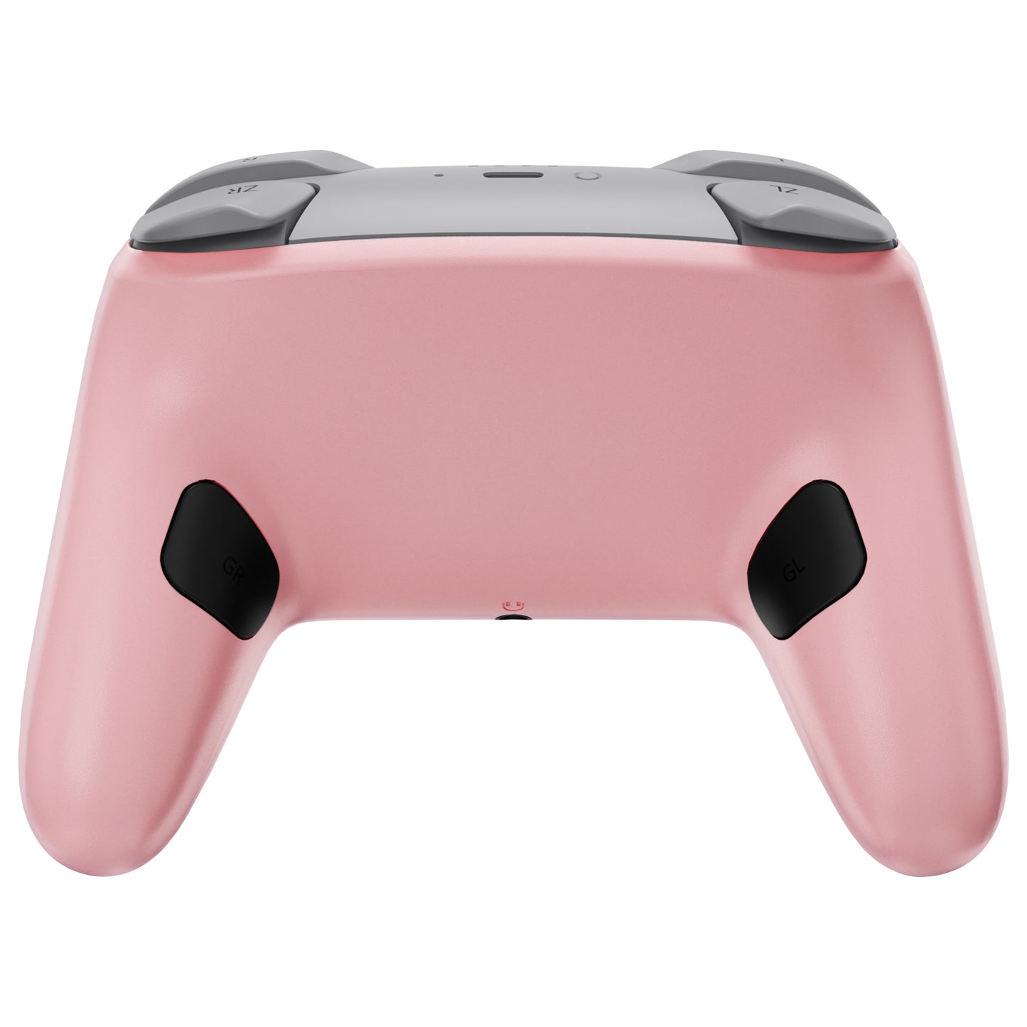 eXtremeRate Replacement Bottom Shell for Nintendo Switch 2 Pro Controller - Puffy Pink