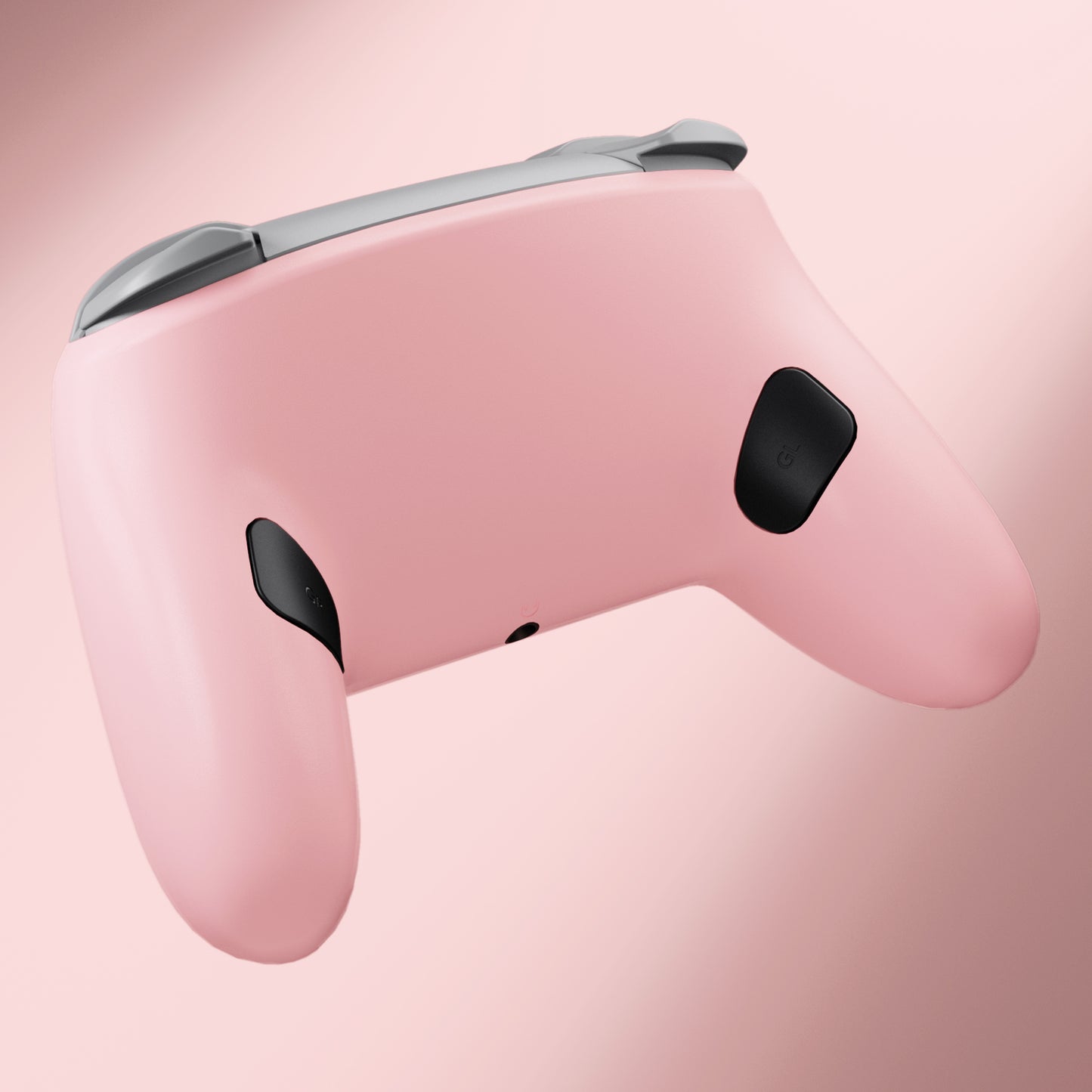 eXtremeRate Replacement Bottom Shell for Nintendo Switch 2 Pro Controller - Puffy Pink
