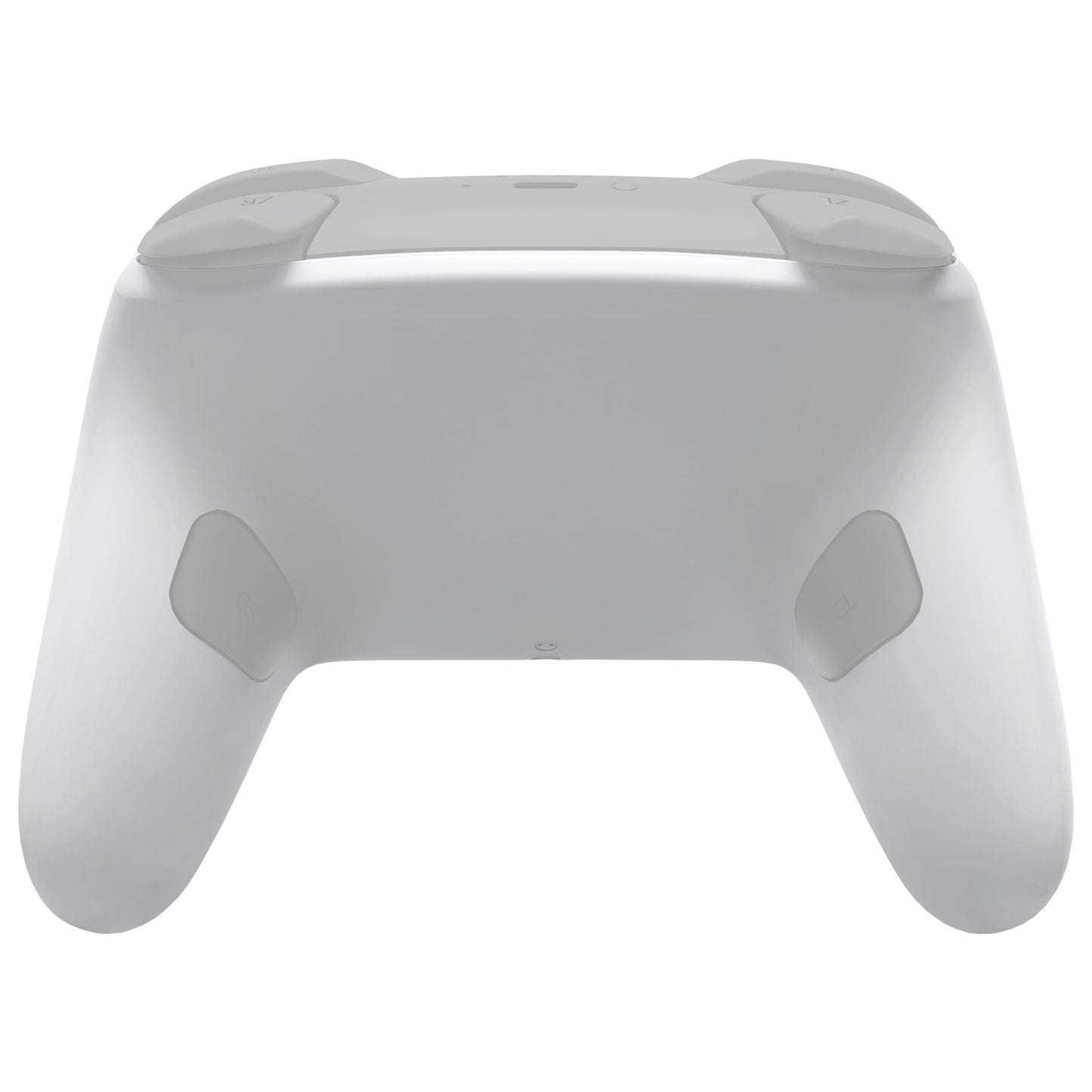 eXtremeRate Replacement Bottom Shell for Nintendo Switch 2 Pro Controller - White