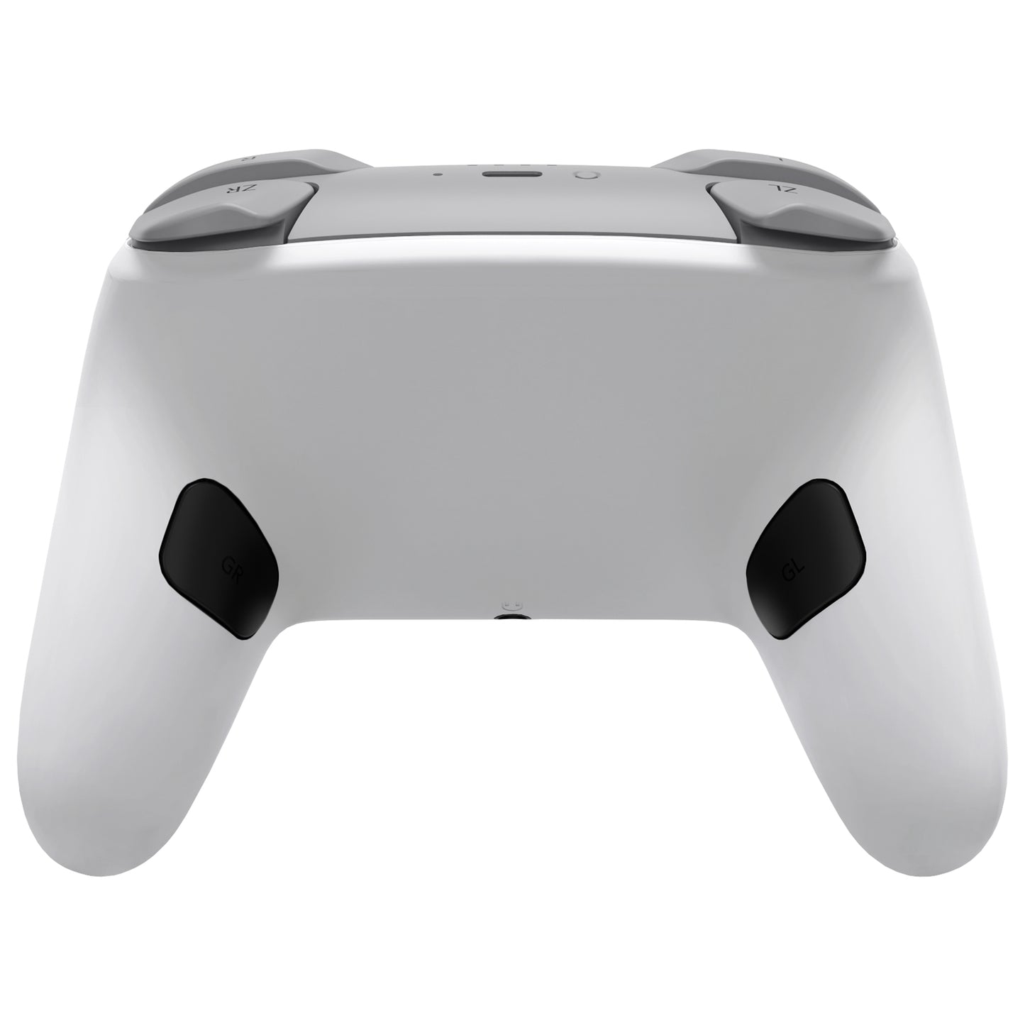 eXtremeRate Replacement Bottom Shell for Nintendo Switch 2 Pro Controller - White