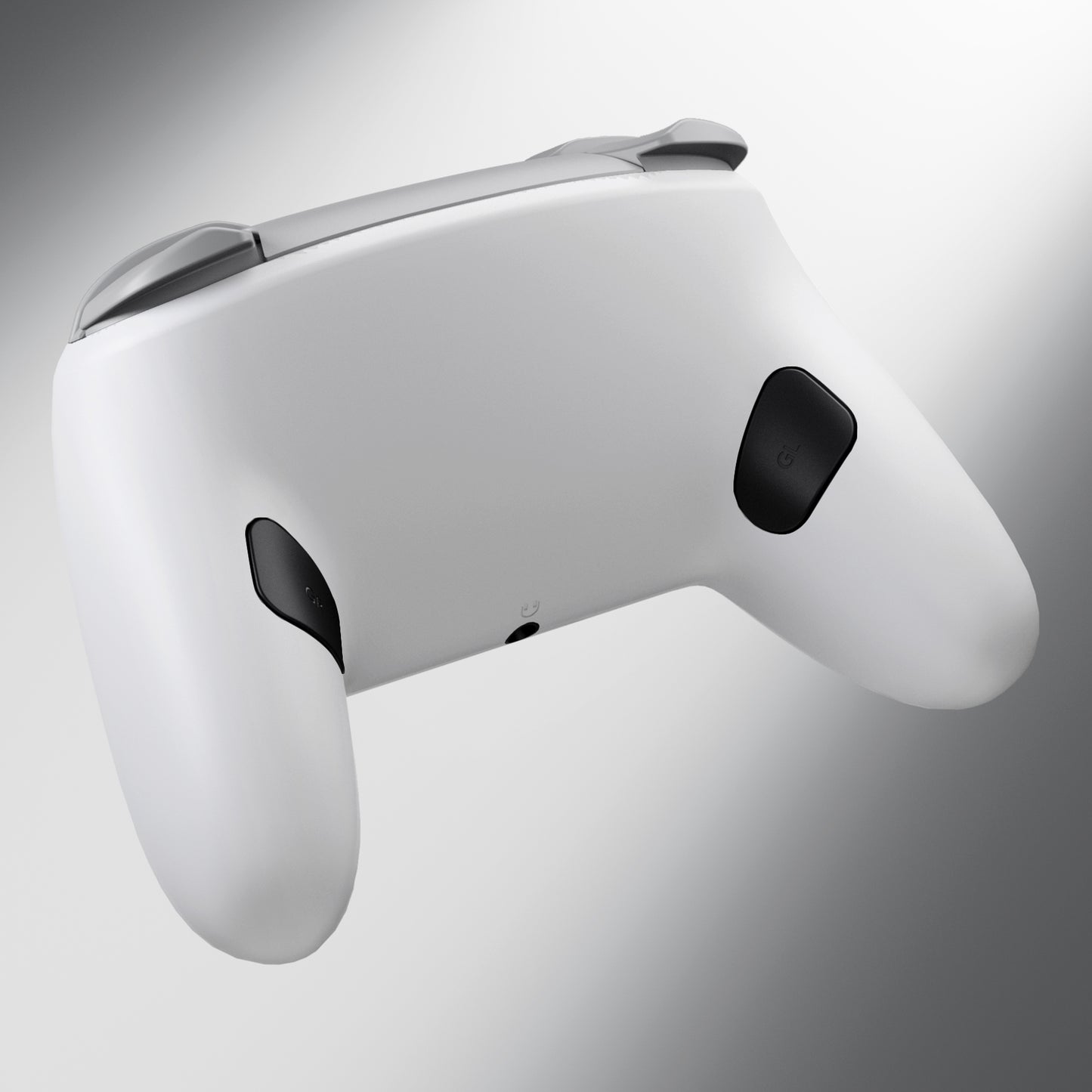 eXtremeRate Replacement Bottom Shell for Nintendo Switch 2 Pro Controller - White