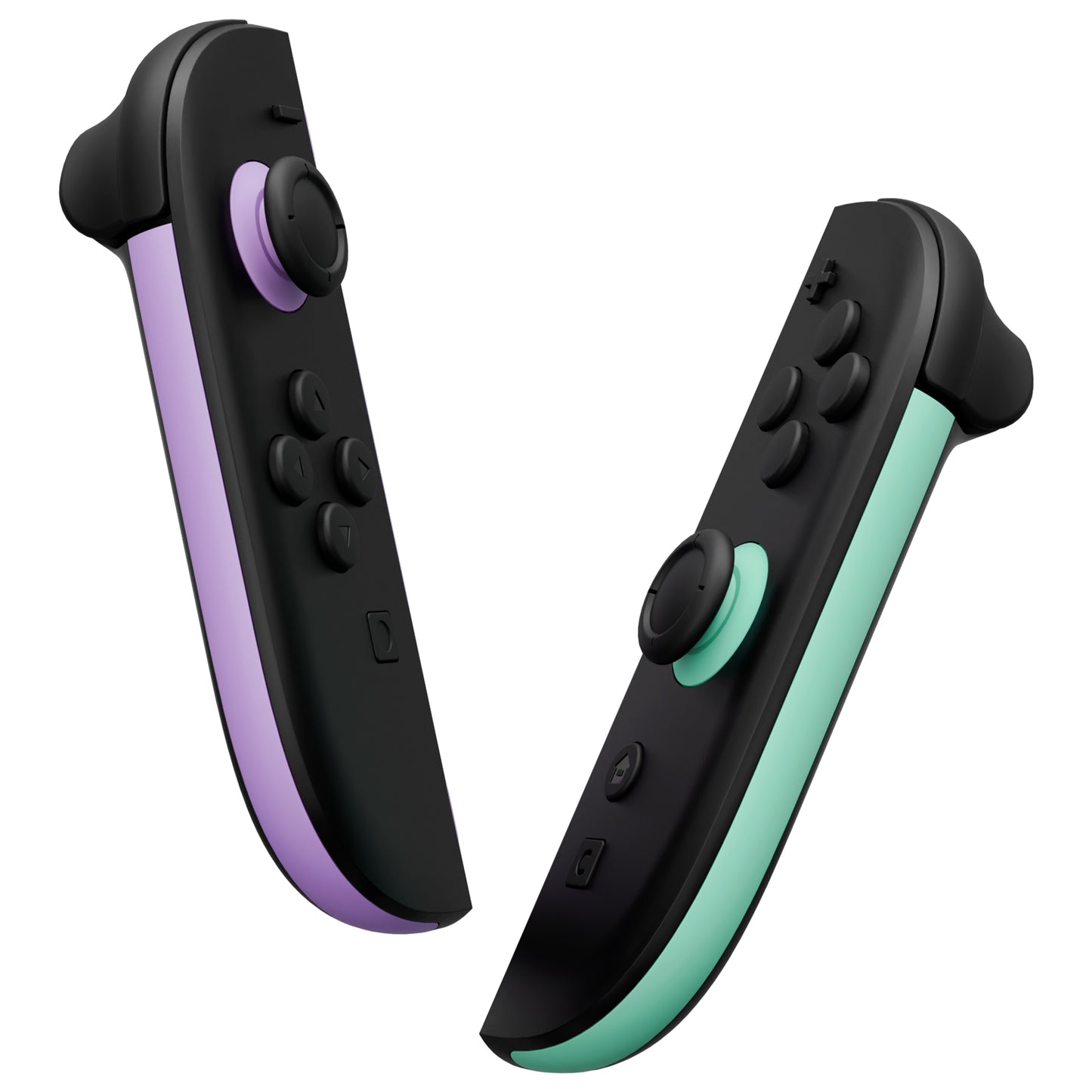 eXtremeRate Replacement Decorative Strips for Joycon 2 of Nintendo Switch 2 - Purple & Green