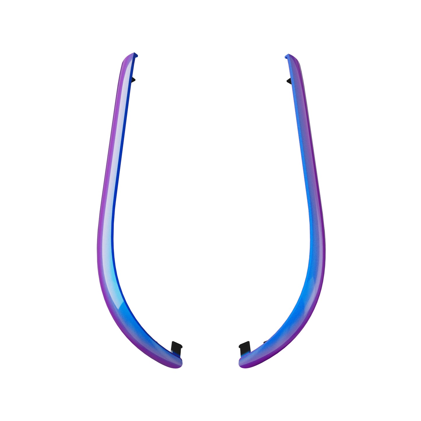 eXtremeRate Replacement Decorative Strips for Joycon 2 of Nintendo Switch 2 - Chameleon Purple Blue