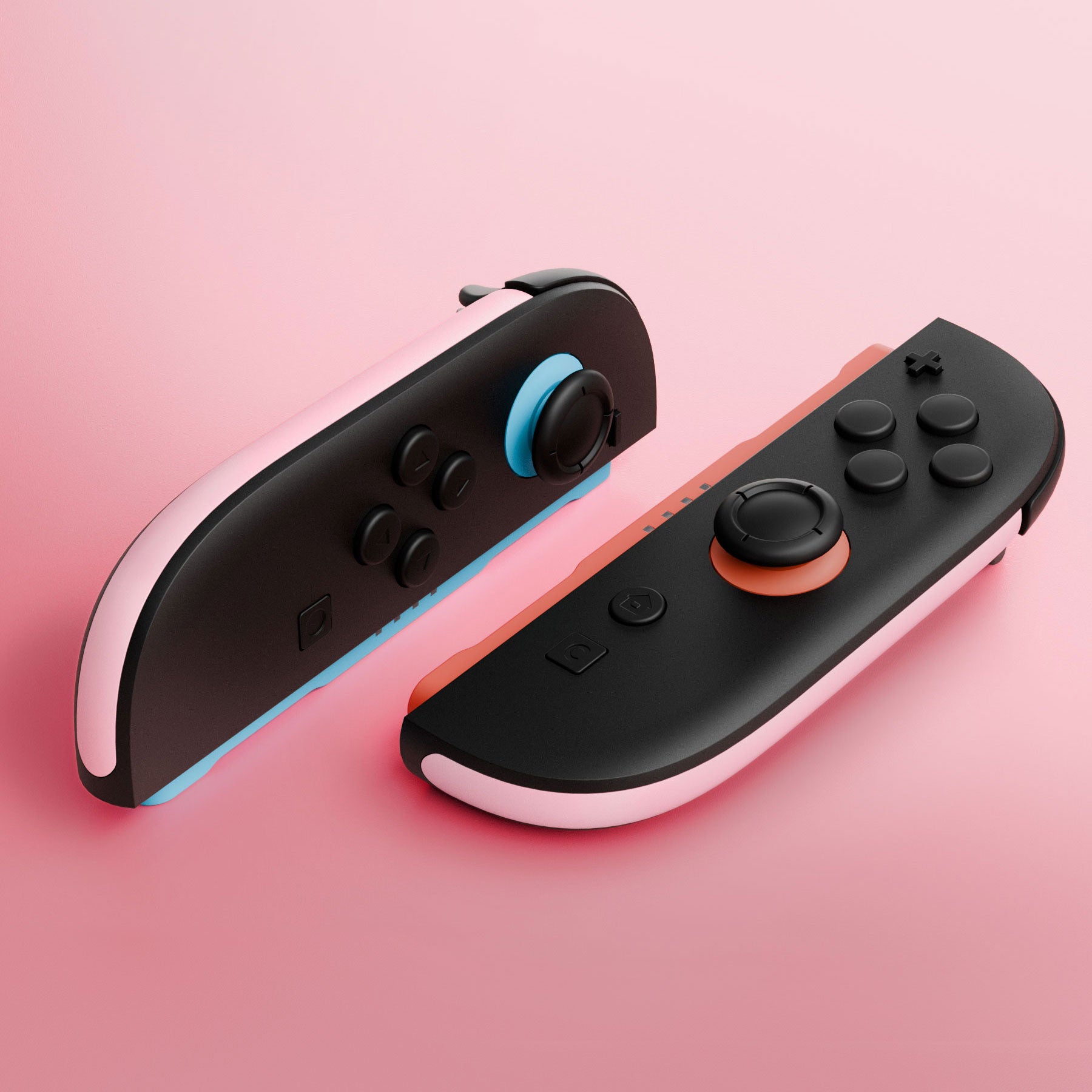 eXtremeRate Replacement Decorative Strips for Joycon 2 of Nintendo