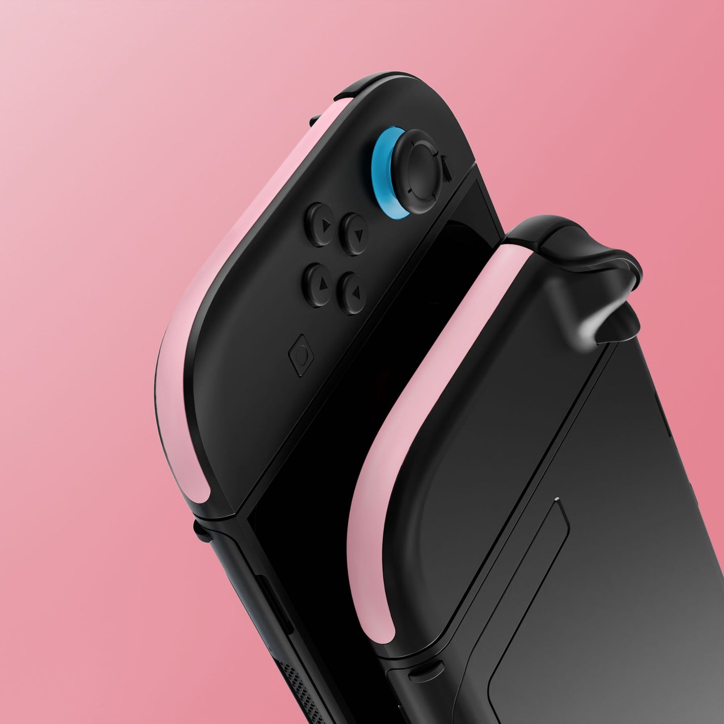 eXtremeRate Replacement Decorative Strips for Joycon 2 of Nintendo Switch 2 - Cherry Blossoms Pink