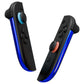 eXtremeRate Replacement Decorative Strips for Joycon 2 of Nintendo Switch 2 - Chrome Blue