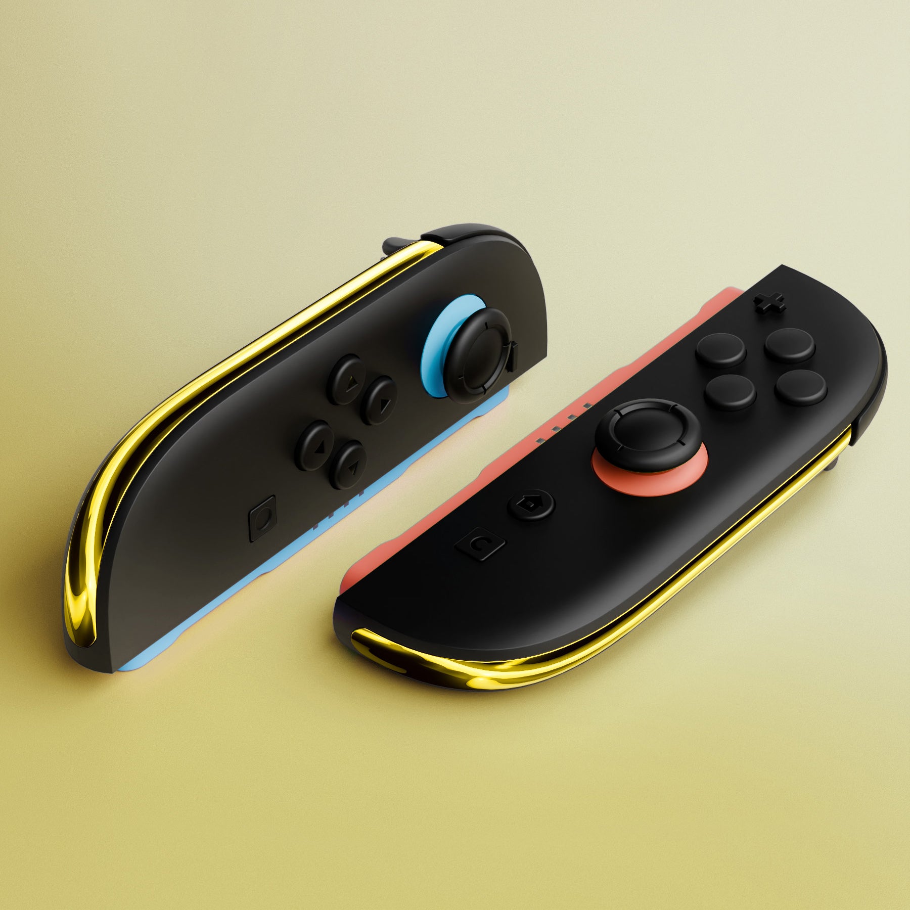 eXtremeRate Replacement Decorative Strips for Joycon 2 of Nintendo