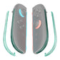 eXtremeRate Replacement Decorative Strips for Joycon 2 of Nintendo Switch 2 - Emerald Green