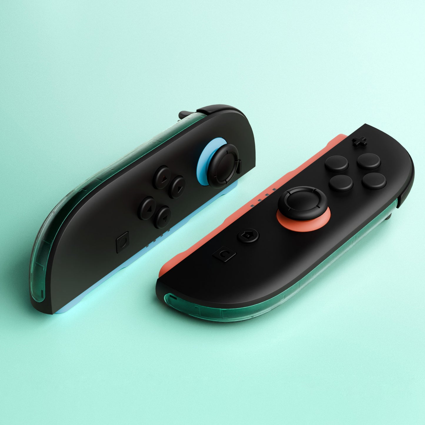 eXtremeRate Replacement Decorative Strips for Joycon 2 of Nintendo Switch 2 - Emerald Green