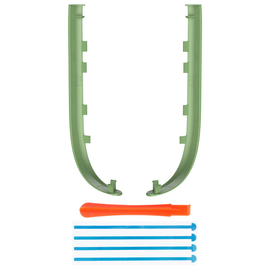 eXtremeRate Replacement Decorative Strips for Joycon 2 of Nintendo Switch 2 - Matcha Green