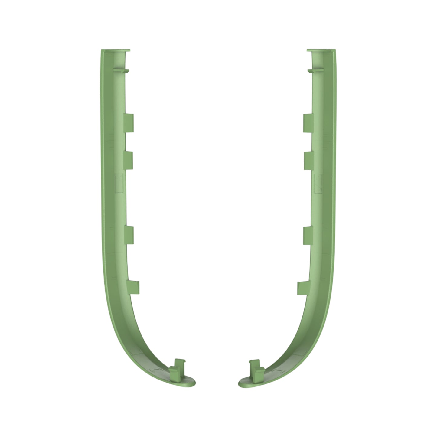 eXtremeRate Replacement Decorative Strips for Joycon 2 of Nintendo Switch 2 - Matcha Green