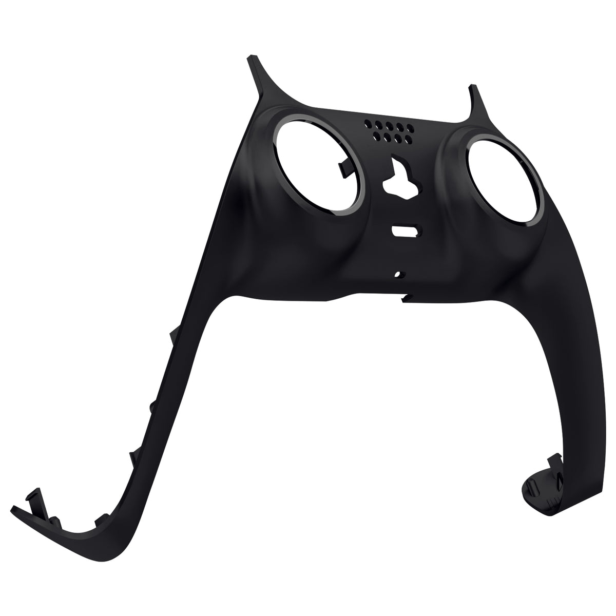 eXtremeRate Replacement Decorative Trim Shell for PS5 Controller BDM-060 - Black