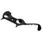 eXtremeRate Replacement Decorative Trim Shell for PS5 Controller BDM-060 - Black
