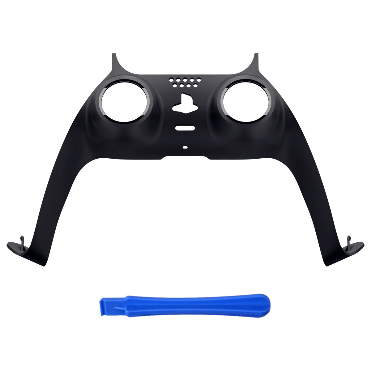 eXtremeRate Replacement Decorative Trim Shell for PS5 Controller BDM-060 - Black