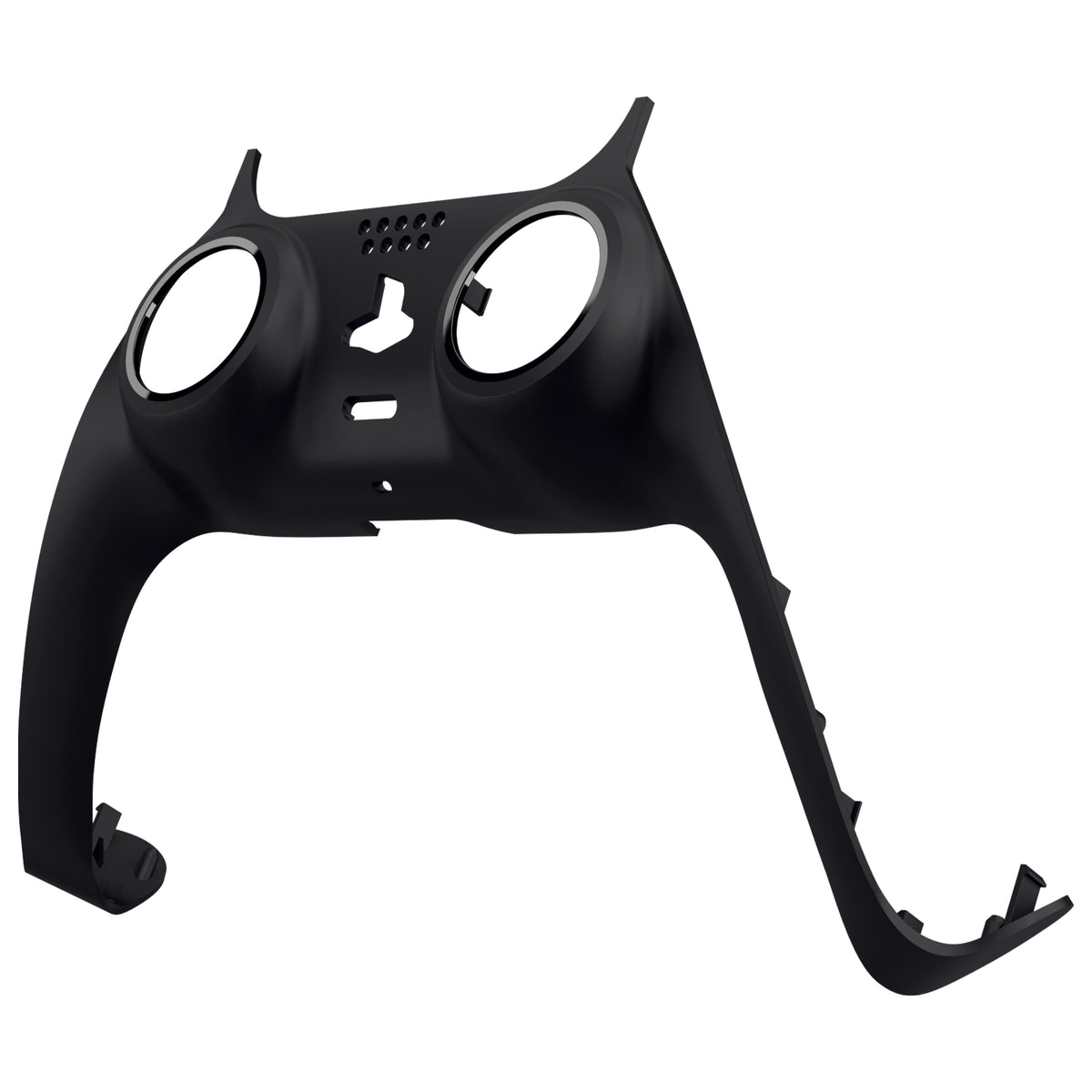 eXtremeRate Replacement Decorative Trim Shell for PS5 Controller BDM-060 - Black