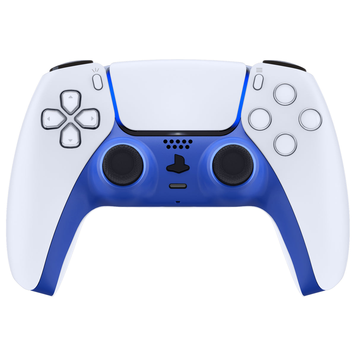 eXtremeRate Replacement Decorative Trim Shell for PS5 Controller BDM-060 - Blue
