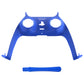 eXtremeRate Replacement Decorative Trim Shell for PS5 Controller BDM-060 - Blue