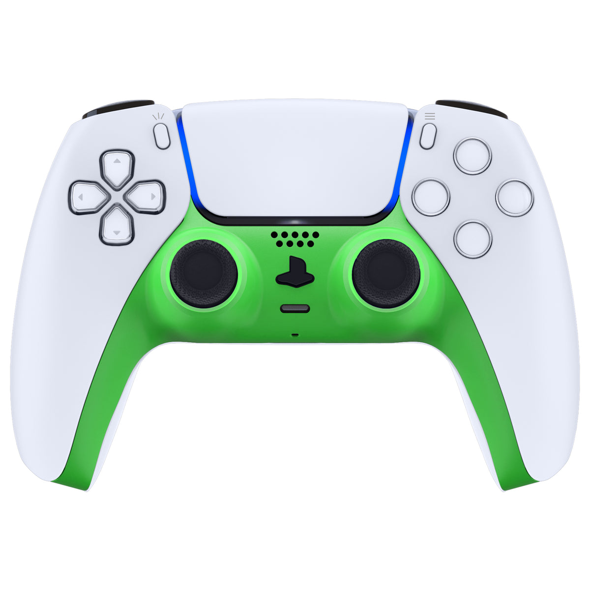 eXtremeRate Replacement Decorative Trim Shell for PS5 Controller BDM-060 - Green