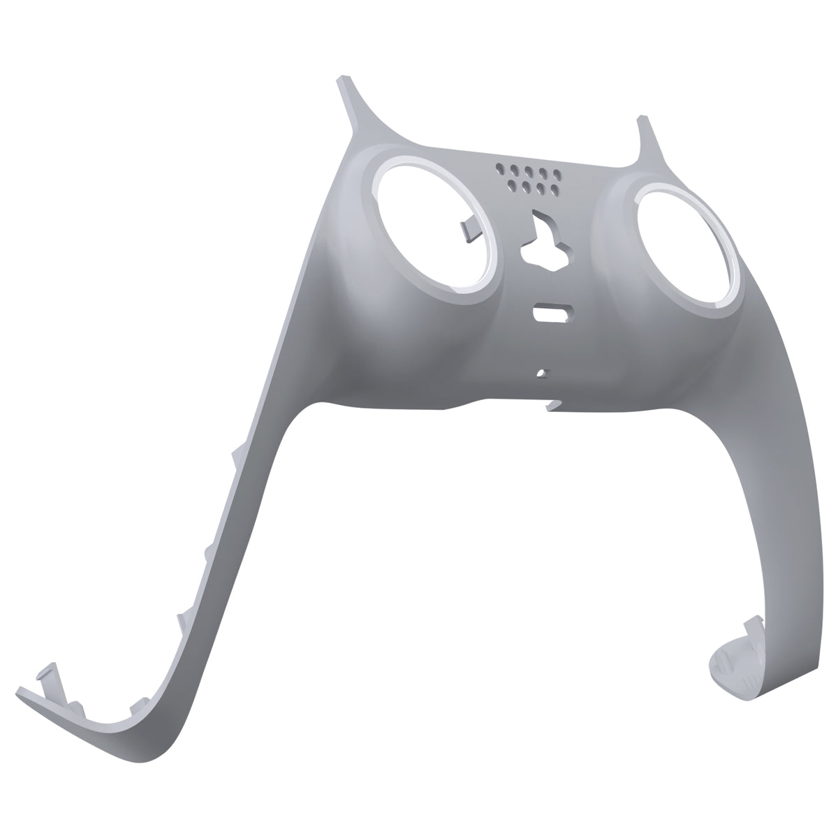 eXtremeRate Replacement Decorative Trim Shell for PS5 Controller BDM-060 - New Hope Gray