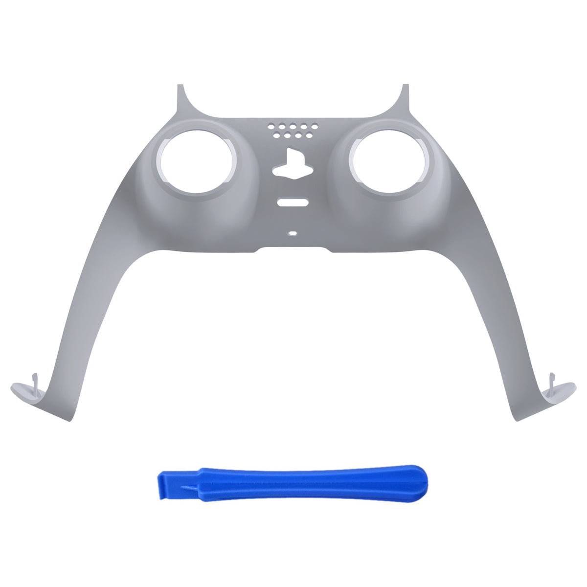 eXtremeRate Replacement Decorative Trim Shell for PS5 Controller BDM-060 - New Hope Gray