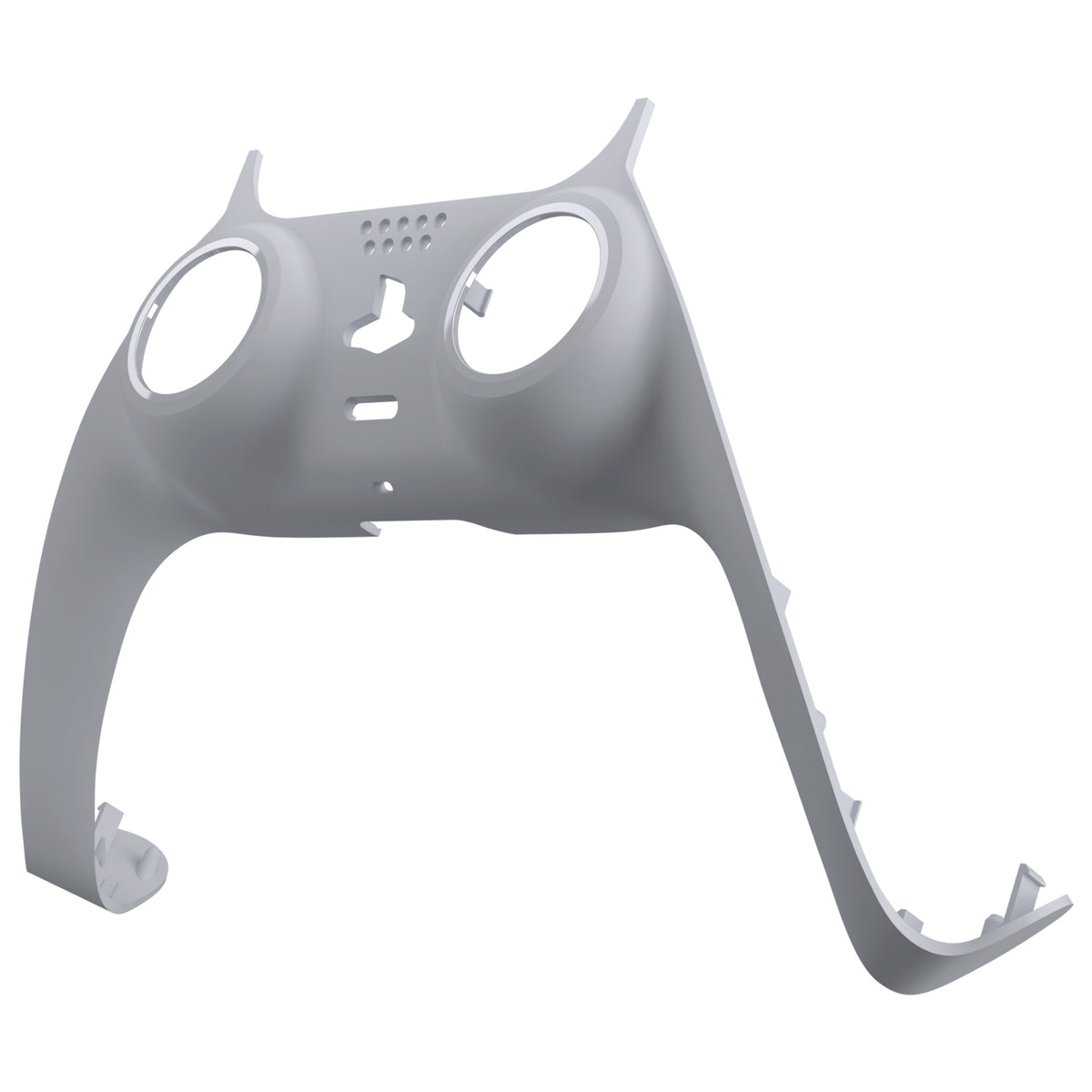 eXtremeRate Replacement Decorative Trim Shell for PS5 Controller BDM-060 - New Hope Gray
