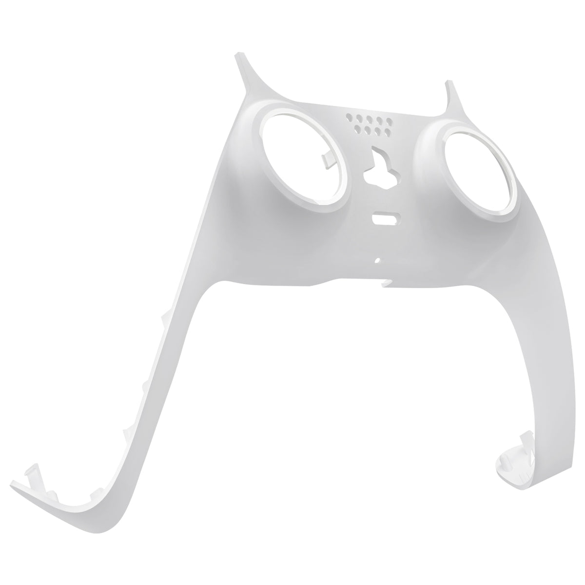 eXtremeRate Replacement Decorative Trim Shell for PS5 Controller BDM-060 - White