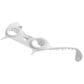 eXtremeRate Replacement Decorative Trim Shell for PS5 Controller BDM-060 - White