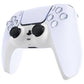 eXtremeRate Replacement Decorative Trim Shell for PS5 Controller BDM-060 - White
