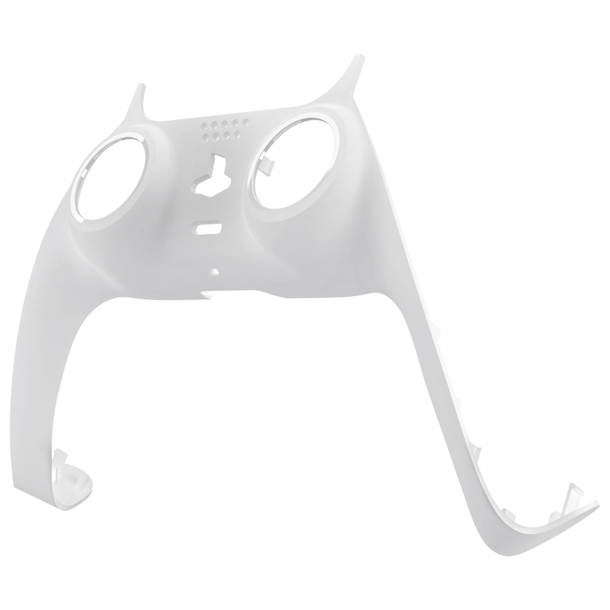 eXtremeRate Replacement Decorative Trim Shell for PS5 Controller BDM-060 - White