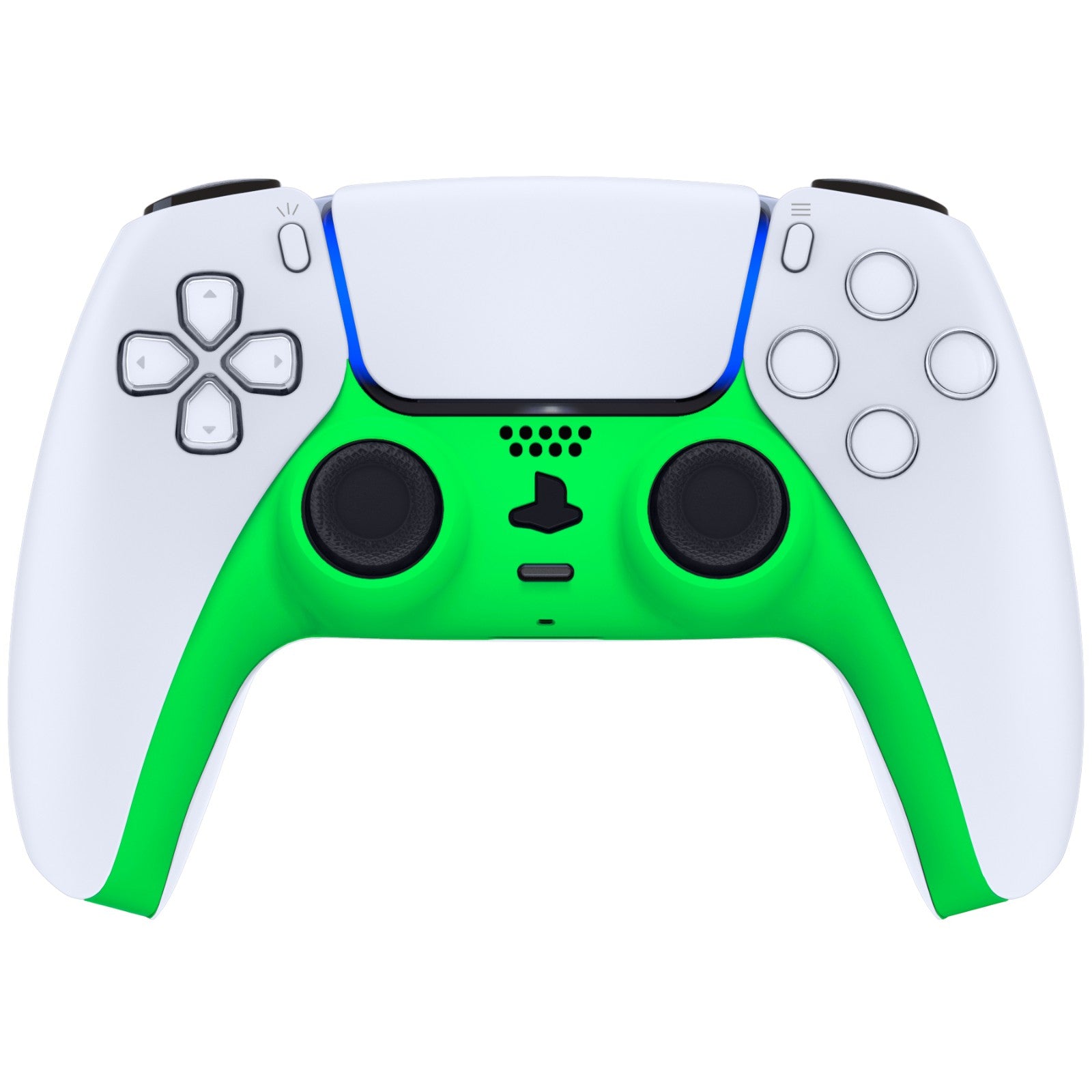 eXtremeRate Neon Green Decorative Trim Shell Compatible with ps5
