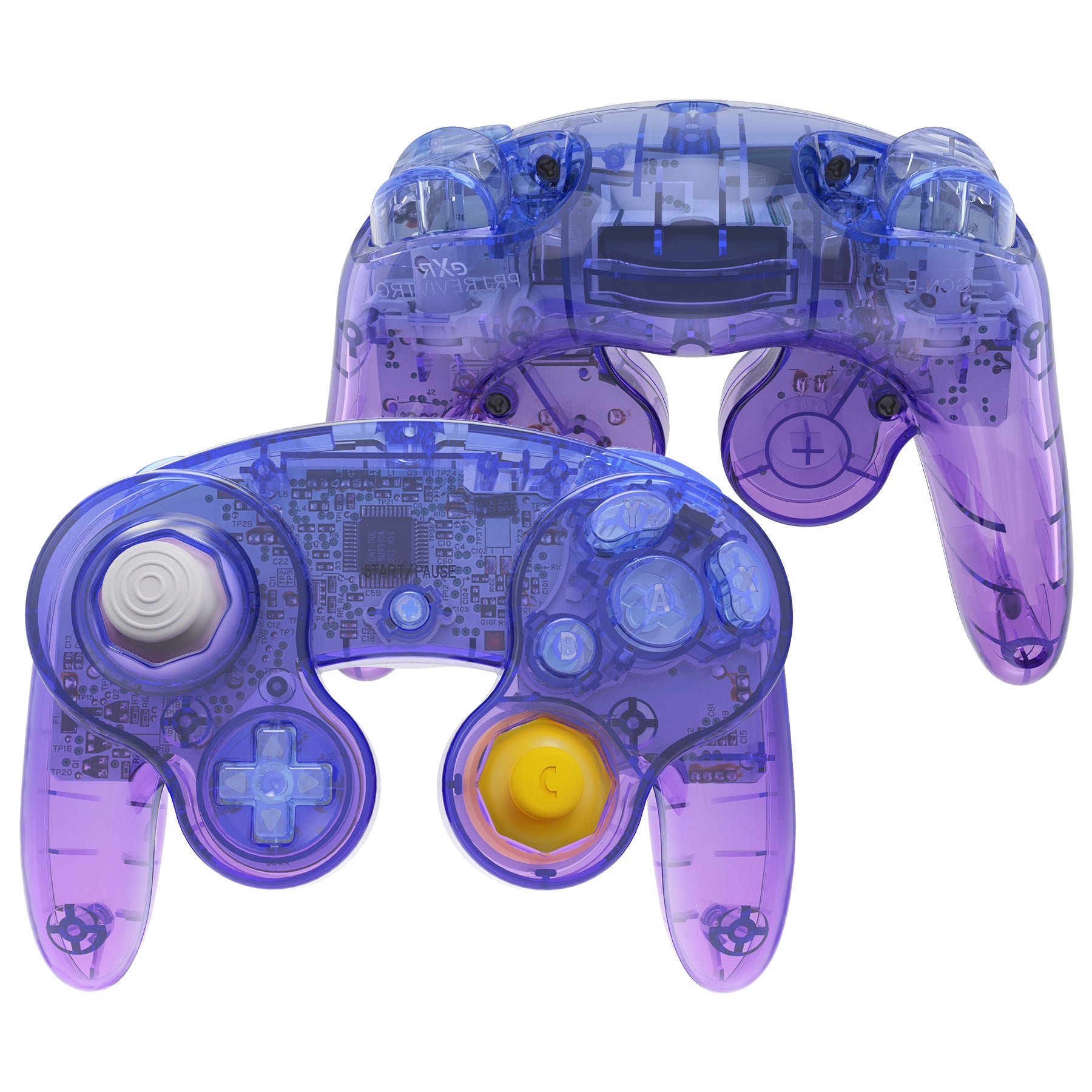 Gamecube Translucent Purple Shell For NGC Shells & Buttons – eXtremeRate Retail